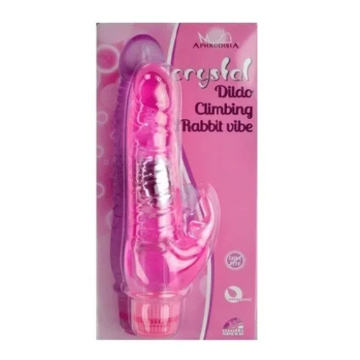Crystal Dildo Climbing Rabbit Vibe 1