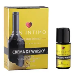 Sen Intimo Lubricante de Crema de Whisky Electrizante 30 ml